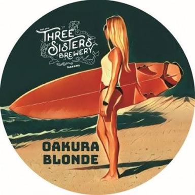 Oakura Blonde badge